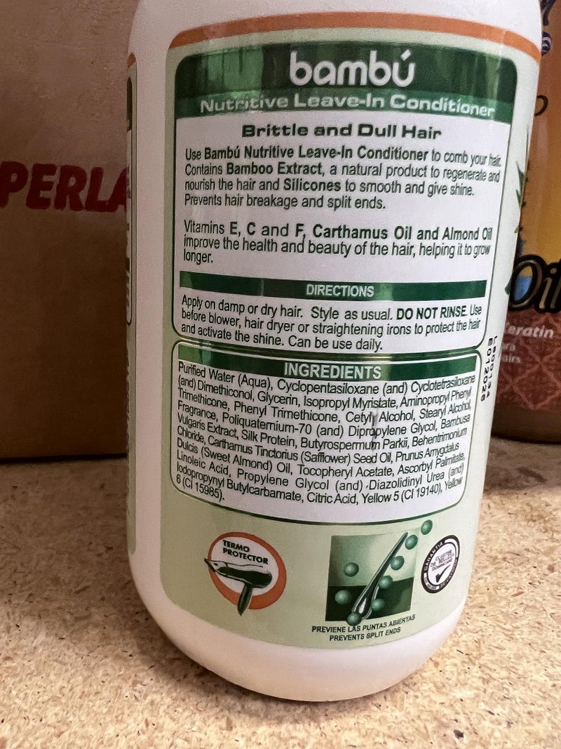 Silicon Mix Bambu Shampoo 16oz & Treatment & Leave-in 8oz & Polisher 4oz "Set" - Image 4